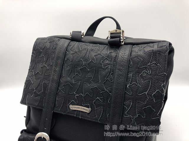 chrome hearts包 K001 克羅心趙薇同款雙肩背包 s925銀配件 克羅心後背包  gjc1522